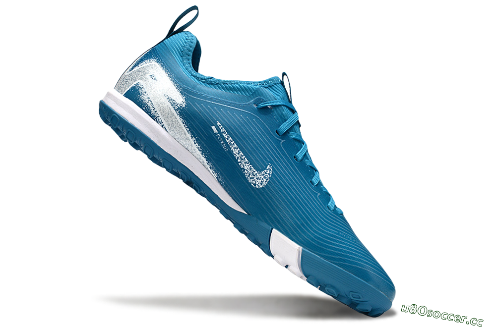 Unisex Nike Air Zoom Mercurial Vapor 16 Pro TF Artificial Turf Low-Tops Football Shoes - Blue/White 5
