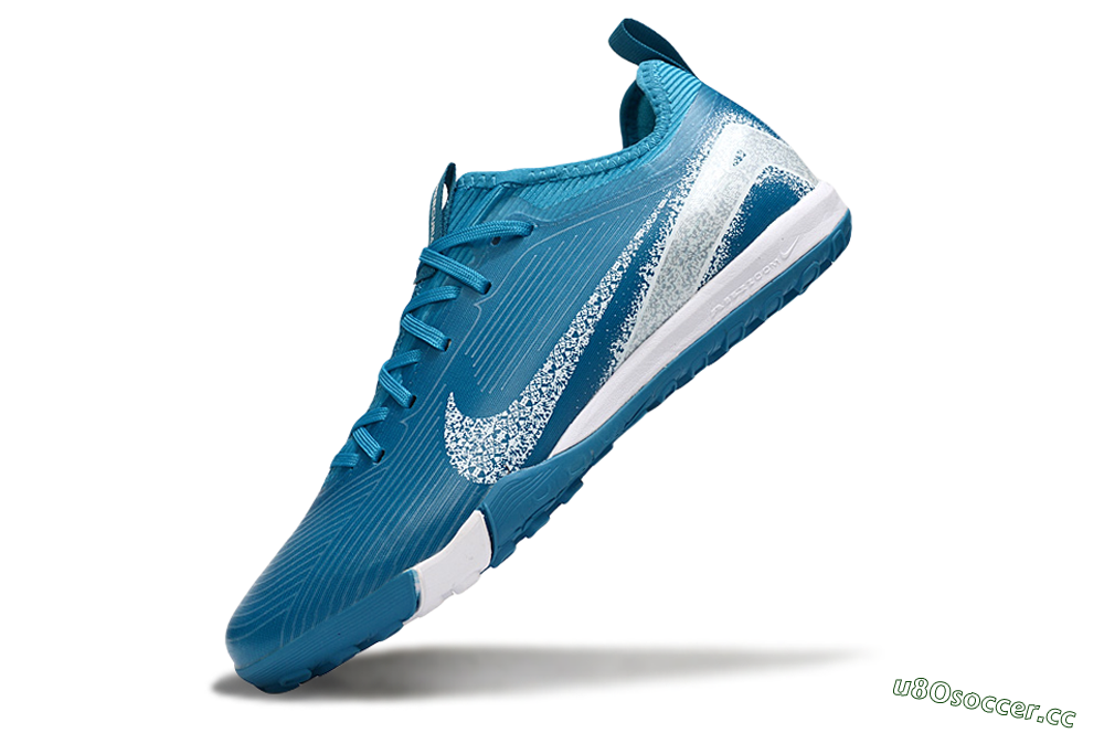 Unisex Nike Air Zoom Mercurial Vapor 16 Pro TF Artificial Turf Low-Tops Football Shoes - Blue/White 6