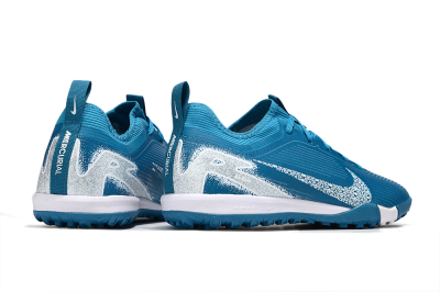 Unisex Nike Air Zoom Mercurial Vapor 16 Pro TF Artificial Turf Low-Tops Football Shoes - Blue/White