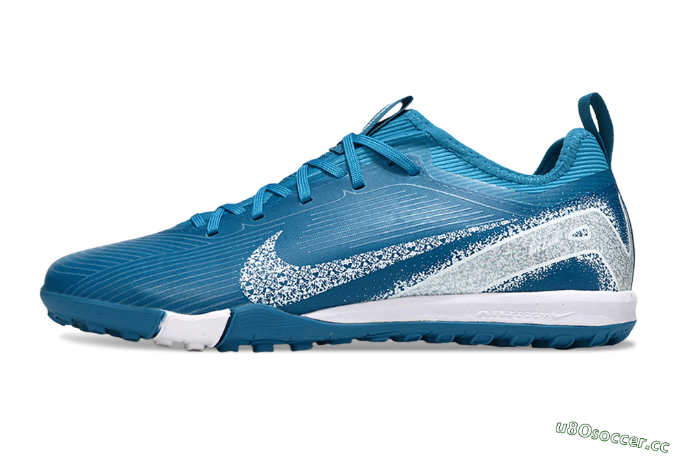 Unisex Nike Air Zoom Mercurial Vapor 16 Pro TF Artificial Turf Low-Tops Football Shoes - Blue/White 0