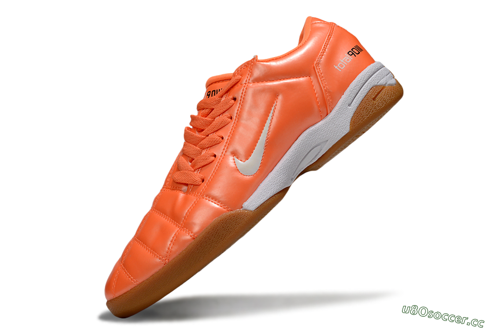 Men's Nike Total 90 II IC Indoor & Futsal Low-Tops Football Shoes - Red/White/Black 6
