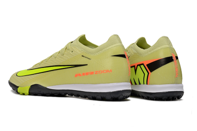 Unisex Nike Air Zoom Mercurial Vapor 16 Elite TF Artificial Turf Low-Tops Football Shoes - Brown/Yellow/Black