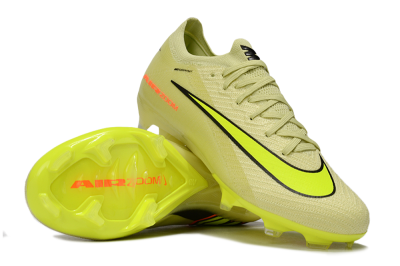 Unisex Nike Air Zoom Mercurial Vapor 16 Elite FG Firm Ground Low-Tops Football Boots - Brown/Yellow/Black