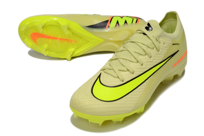 Unisex Nike Air Zoom Mercurial Vapor 16 Elite FG Firm Ground Low-Tops Football Boots - Brown/Yellow/Black