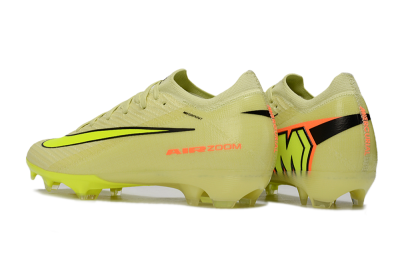 Unisex Nike Air Zoom Mercurial Vapor 16 Elite FG Firm Ground Low-Tops Football Boots - Brown/Yellow/Black