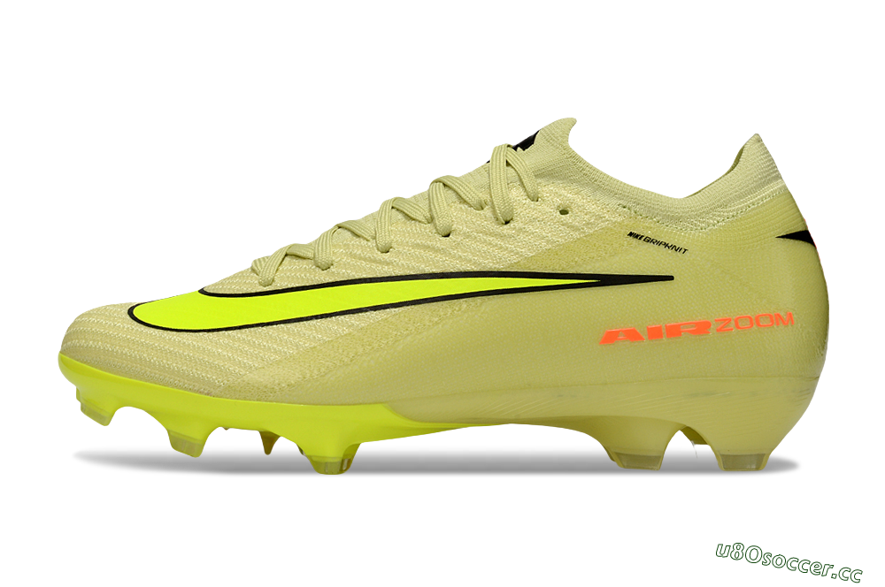 Unisex Nike Air Zoom Mercurial Vapor 16 Elite FG Firm Ground Low-Tops Football Boots - Brown/Yellow/Black 0
