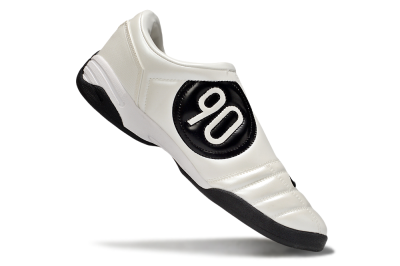Men's Nike Total 90 II IC Indoor & Futsal Low-Tops Football Shoes - Beige/Black/White