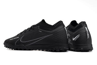 Men's Nike Air Zoom Mercurial Vapor 16 Elite TF Artificial Turf Low-Tops Football Shoes - Black/White/Yellow