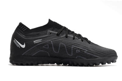 Men's Nike Air Zoom Mercurial Vapor 16 Elite TF Artificial Turf Low-Tops Football Shoes - Black/White/Yellow