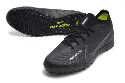 Men's Nike Air Zoom Mercurial Vapor 16 Elite TF Artificial Turf Low-Tops Football Shoes - Black/White/Yellow