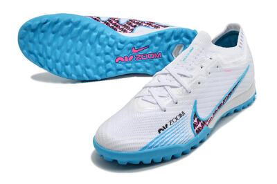 Unisex Nike Air Zoom Mercurial Vapor 16 Elite TF Artificial Turf Low-Tops Football Shoes - White/Red/Blue