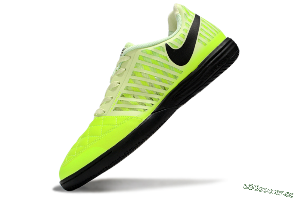 Unisex Nike Lunar Gato 2 IC Indoor & Futsal Low-Tops Football Shoes - Yellow/Black 6