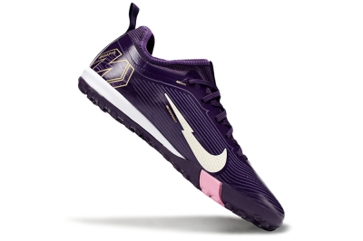 Unisex Nike Air Zoom Mercurial Vapor 16 Pro TF Artificial Turf Low-Tops Football Shoes - Purple/White/Gold