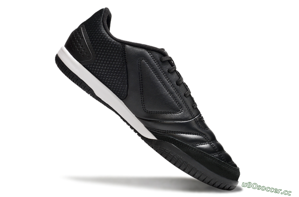 Men's Adidas Top Sala IC Indoor & Futsal Low-Tops Football Shoes - Black/White 4