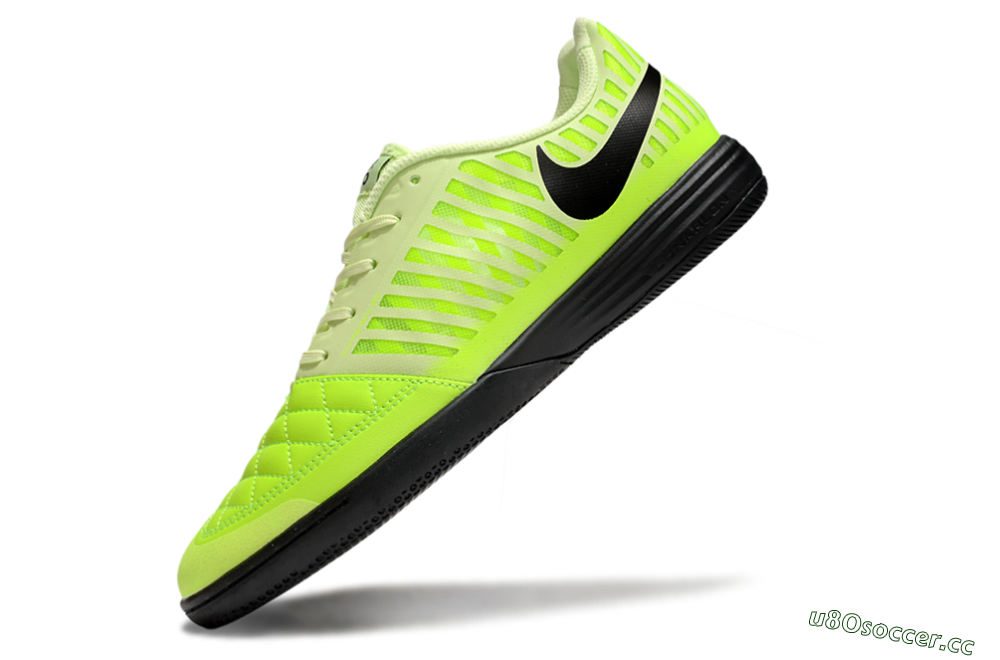 Unisex Nike Lunar Gato 2 IC Indoor & Futsal Low-Tops Football Shoes - Yellow/Black 5