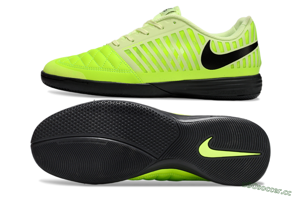 Unisex Nike Lunar Gato 2 IC Indoor & Futsal Low-Tops Football Shoes - Yellow/Black 1