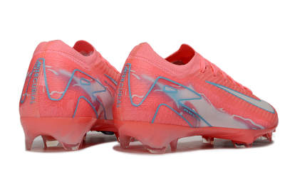 Unisex Nike Air Zoom Mercurial Vapor 16 Elite FG Firm Ground Low-Tops Football Boots - Red/Jade/Grey