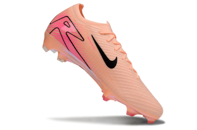 Unisex Nike Air Zoom Mercurial Vapor 16 Elite FG Firm Ground Low-Tops Football Boots - Pink/Black/Gold