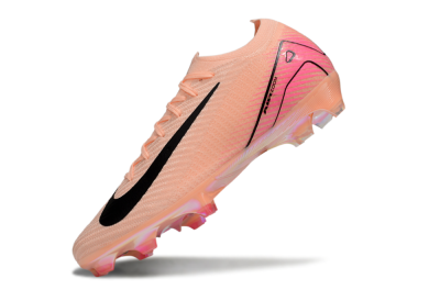 Unisex Nike Air Zoom Mercurial Vapor 16 Elite FG Firm Ground Low-Tops Football Boots - Pink/Black/Gold