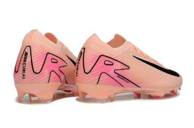 Unisex Nike Air Zoom Mercurial Vapor 16 Elite FG Firm Ground Low-Tops Football Boots - Pink/Black/Gold