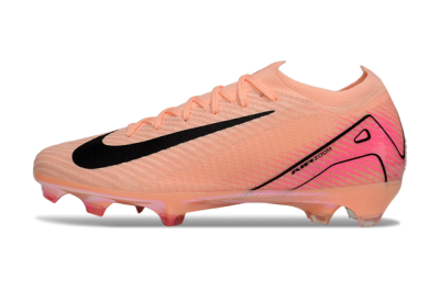 Unisex Nike Air Zoom Mercurial Vapor 16 Elite FG Firm Ground Low-Tops Football Boots - Pink/Black/Gold