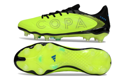Men's Adidas Copa Pure 3 Elite FG Firm Ground Low-Tops Football Boots - Yellow/Black/Blue