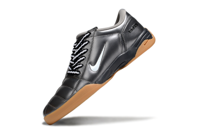 Men's Nike Total 90 II IC Indoor & Futsal Low-Tops Football Shoes - Grey/White