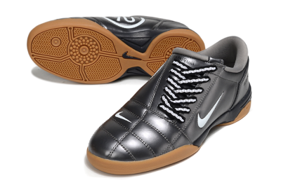 Men's Nike Total 90 II IC Indoor & Futsal Low-Tops Football Shoes - Grey/White