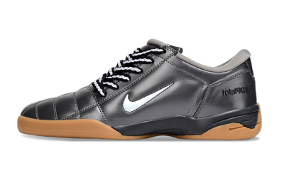 Men's Nike Total 90 II IC Indoor & Futsal Low-Tops Football Shoes - Grey/White