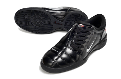 Men's Nike Total 90 II IC Indoor & Futsal Low-Tops Football Shoes - Black/White/Red