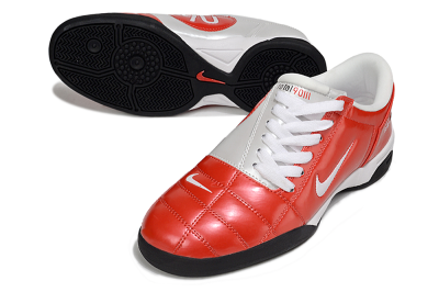 Men's Nike Total 90 II IC Indoor & Futsal Low-Tops Football Shoes - Red/White/Black