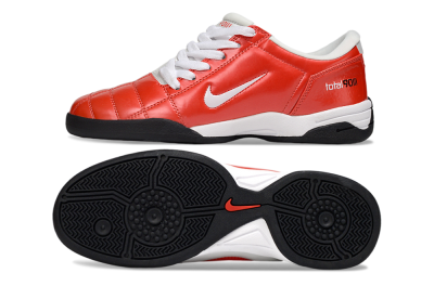 Men's Nike Total 90 II IC Indoor & Futsal Low-Tops Football Shoes - Red/White/Black