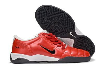 Men's Nike Total 90 II IC Indoor & Futsal Low-Tops Football Shoes - Red/Black/White