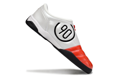 Men's Nike Total 90 II IC Indoor & Futsal Low-Tops Football Shoes - Red/Black/White