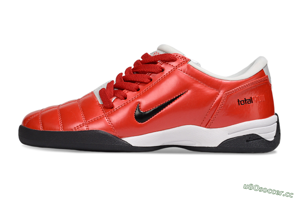 Men's Nike Total 90 II IC Indoor & Futsal Low-Tops Football Shoes - Red/Black/White 0
