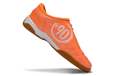 Men's Nike Total 90 II IC Indoor & Futsal Low-Tops Football Shoes - Orange/White/Brown