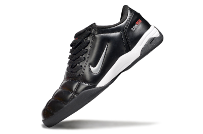 Men's Nike Total 90 II IC Indoor & Futsal Low-Tops Football Shoes - Black/White