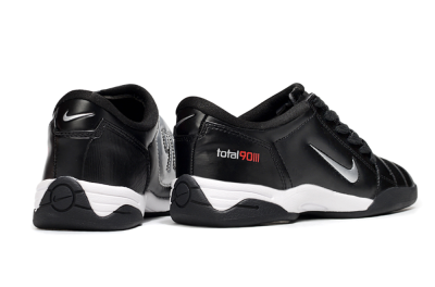 Men's Nike Total 90 II IC Indoor & Futsal Low-Tops Football Shoes - Black/White