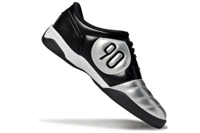 Men's Nike Total 90 II IC Indoor & Futsal Low-Tops Football Shoes - Silver/Black/White