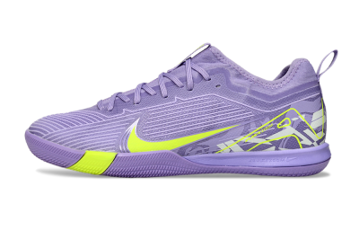Men's Nike Air Zoom Mercurial Vapor 16 Pro IC Indoor & Futsal Low-Tops Football Shoes - Purple/Yellow/White