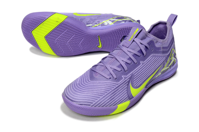 Men's Nike Air Zoom Mercurial Vapor 16 Pro IC Indoor & Futsal Low-Tops Football Shoes - Purple/Yellow/White