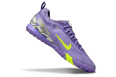 Unisex Nike Air Zoom Mercurial Vapor 16 Pro TF Artificial Turf Low-Tops Football Shoes - Purple/Yellow/White