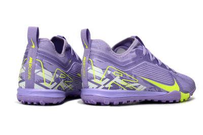Unisex Nike Air Zoom Mercurial Vapor 16 Pro TF Artificial Turf Low-Tops Football Shoes - Purple/Yellow/White