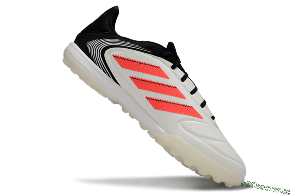 Men's Adidas Copa Gloro 2 TF Artificial Turf Low-Tops Football Shoes - White/Red/Black 4