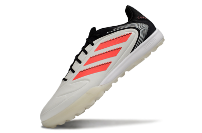 Men's Adidas Copa Gloro 2 TF Artificial Turf Low-Tops Football Shoes - White/Red/Black