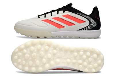 Men's Adidas Copa Gloro 2 TF Artificial Turf Low-Tops Football Shoes - White/Red/Black