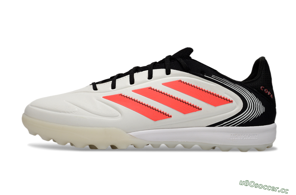 Men's Adidas Copa Gloro 2 TF Artificial Turf Low-Tops Football Shoes - White/Red/Black 0