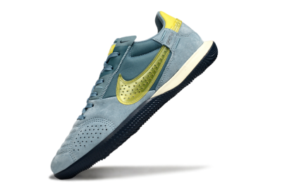 Men's Nike Street Gato IC Indoor & Futsal Low-Tops Football Shoes - Blue/Yellow