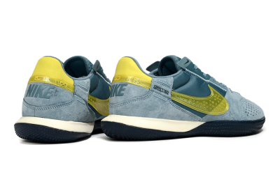 Men's Nike Street Gato IC Indoor & Futsal Low-Tops Football Shoes - Blue/Yellow