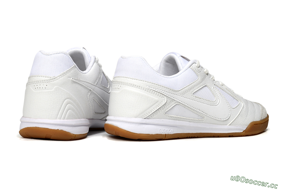 Men's Nike Lunar Gato 2 IC Indoor & Futsal Low-Tops Football Shoes - Beige/White 6